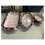 TEMPTATIONS THREE NEW CASSEROLES WITH LINER