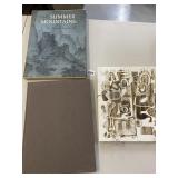 SUMMER MOUNTAINS BOOK, AFRICAN ART SIGNED CON O