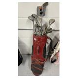 GOLF BAG FILLED INCL. NORTHWESTERN