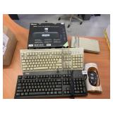 IBM AND OTHER KEYBOARDS VINTAGE PLUS MOUSE