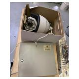 SECURITY CAMERA AND ALARM BOX