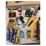 WD40, FUEL LINE HOSE, WIRING ACCESSORIES, BATTERY