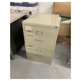 2 DRAWER LEGAL FILE CABINET 18" X 25" X 28"