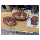 TEMPTATIONS TO NEW CASSEROLES WITH HOLDERS IN