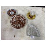 GLASS FAN, ORIENTAL DISHES