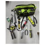 STANLEY TOOL BAG AND TOOLS