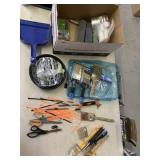 ZIP TIES, PAINT BRUSHES, RUBBER FOAM WEATHER