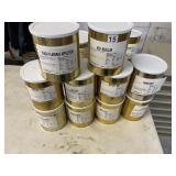 10 CANS INCLUDING RUMFORD BAKING POWDER, ABC SOUP