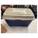 STORAGE TOTE EMPTY