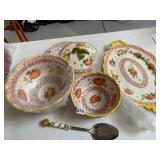 TEMPTATIONS THREE NEW SERVING PIECES AND SPOON