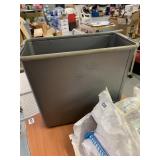 STORAGE BAGS, METAL WASTE CAN,