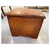 LIFT TOP WOOD BOX