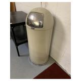 DOME TOP FLOOR TRASH CAN
