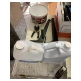 TOP BOND, CUTTER, SHELF BRACKET, PAINT THINNER