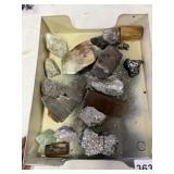 ASSORTED STONES AND METALS
