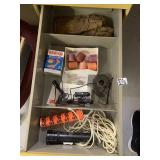 CONTENTS OF DESK DRAWERS