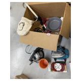 LEATHER PURSE, PLANTER, ETC.