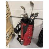 GOLF CLUB SET W/ BAG LADY COPPERHEAD