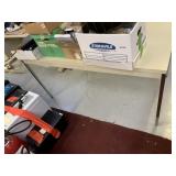 WORKTABLE 50 BY 30 BY 29.5 WITH CENTER DRAWER