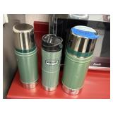 3 STANLEY THERMOS