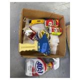 TAPE GUN, 403 CLEANER ETC.
