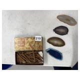 INCENSE AND POLISHED STONES