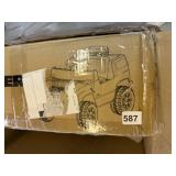 NEVER OPENED HUMMER VEHICLE IN OB