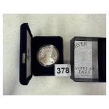 SILVER AMERICAN 1 OZ SILVER EAGLE IN CASE