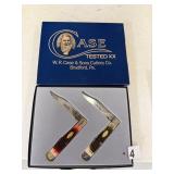 2 CASE TESTED XX KNIVES IN CASE