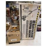 NEW RUST-OLEUM LINE PAINTER SYSTEM AND 12 CANS OF