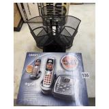 PHONE SYSTEM AND DESK ORGANIZER