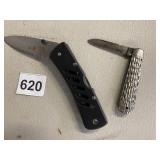 TWO POCKET KNIVES SEKI JAPAN