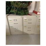 2 DRAWER FILE CABINET 18" X 25" X 27.5"