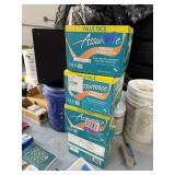 FOUR BOXES OF PREMIUM WASHCLOTHS