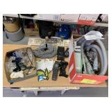 CABLE, MOUNTING BRACKETS, TABBED CABLE TIES, WIRE