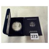 SILVER BULLION 1 OZ COIN W/ HOLDER