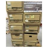 9 LARGE STORAGE FILE BOXES