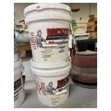 ROCK IT IS ANCHORING AND PATCHING TWO BUCKETS NEW