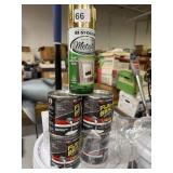 4 CANS FLEX SEAL LIQUID, AND RUST OLEUM METAL