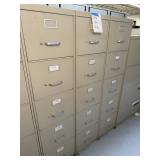5 DRAWER FILE CABINET 14" WIDE