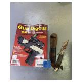 GUN DIGEST AND A KNIFE