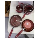 BAKING PANS W/ GLASS LIDS