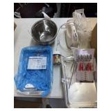 HAND MIXER, BAKING SUPPLIES