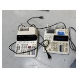 TWO ADDING MACHINES