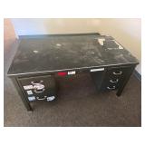 METAL OFFICE DESK