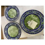 PIER ONE 18 PIECES 3 SIZE DISHES