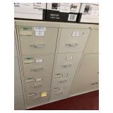 4 DRAWER FILE CABINET 15 X 18 X 52