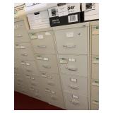 4 DRAWER FILE CABINET 15 X 18 X 52