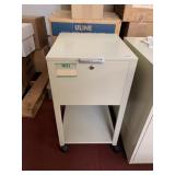 LIFT TOP ROLLING FILE CABINET
