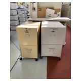 2 DRAWER LIFT TOP ROLLING FILES 1 LEGAL ONE